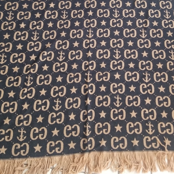 GUCCI GG PATTERN WOOL BLANKET - Picture 1 of 9